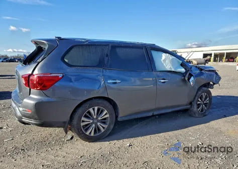 2017 Nissan Pathfinder S z USA, uszkodzony, nr VIN 5N1DR2MMXHC904668